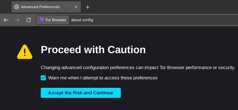 about:config
