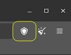 click tor shield for security settings